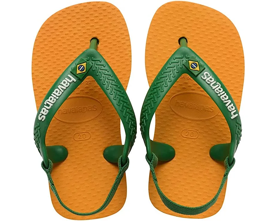 Havaianas Kids Brazil Logo Flip Flop Sandal (Toddler) 3 Havaianas Kids Brazil Logo Flip Flop Sandal (Toddler)