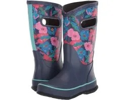 Bogs Kids Rain Boots Water Pansies (Toddler/Little Kid/Big Kid)