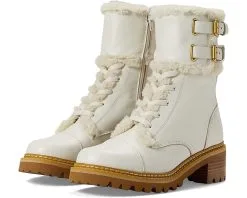 See By Chloé See By Chloe Mallory Combat Shearling Bootie