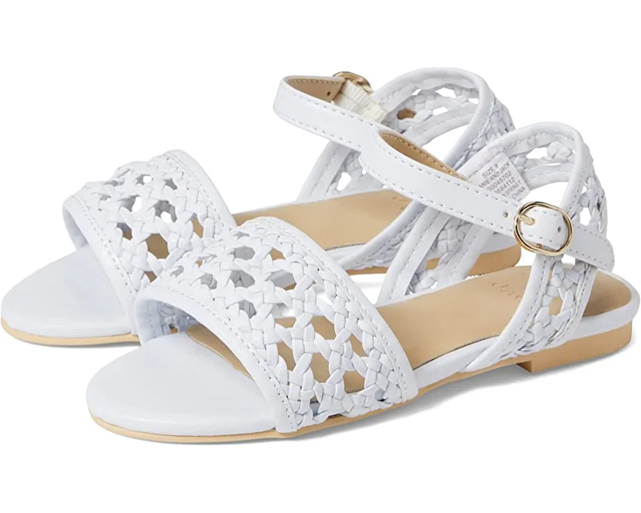 Janie And Jack Woven Sandal (Toddler/Little Kid/Big Kid) 3 Janie And Jack Woven Sandal (Toddler/Little Kid/Big Kid)