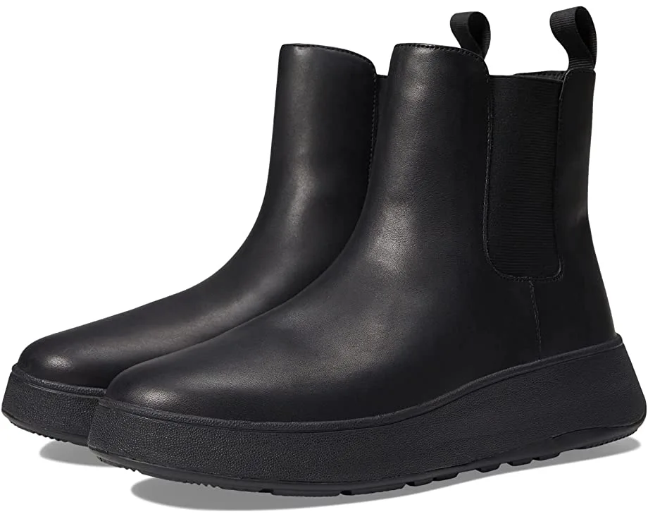 FitFlop F-Mode Leather Flatform Chelsea Boots 3 FitFlop F-Mode Leather Flatform Chelsea Boots