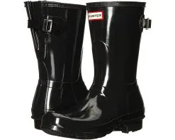 Hunter Original Back Adjustable Short Gloss Rain Boots