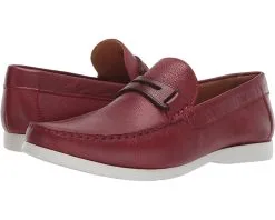 Driver Club USA Men's Leather Made In Brazil Boca Raton Light Weight Venetian Loafer