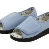 Silverts 15180 Extra Wide Adjustable Closure Open Toes For Indoor/Outdoor