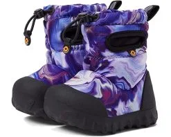 Bogs Kids B-Moc Snow - Oil Twist (Toddler/Little Kid/Big Kid)