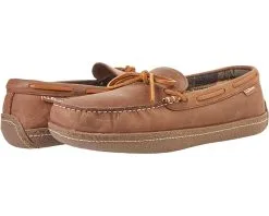 L.L.Bean Hand Sewn Slippers Flannel-Lined