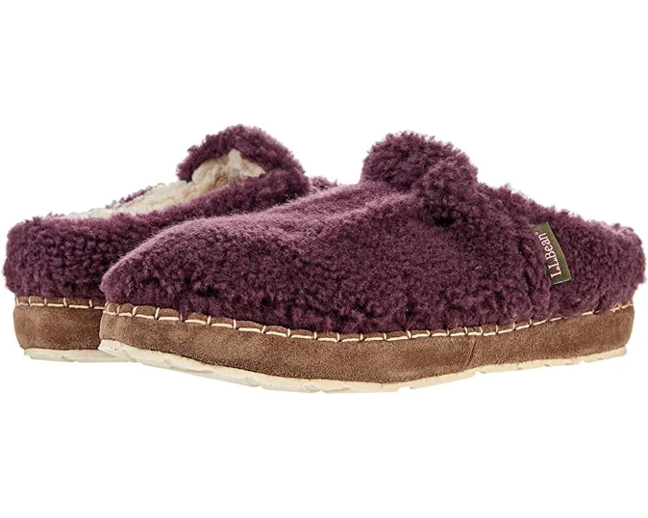 L.L.Bean Cozy Slipper Slide Pile Fleece 3 L.L.Bean Cozy Slipper Slide Pile Fleece