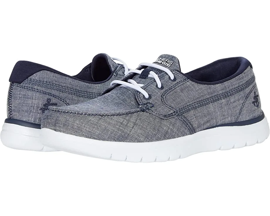SKECHERS Performance On-The-Go Flex Linen Boat Shoe 3 SKECHERS Performance On-The-Go Flex Linen Boat Shoe