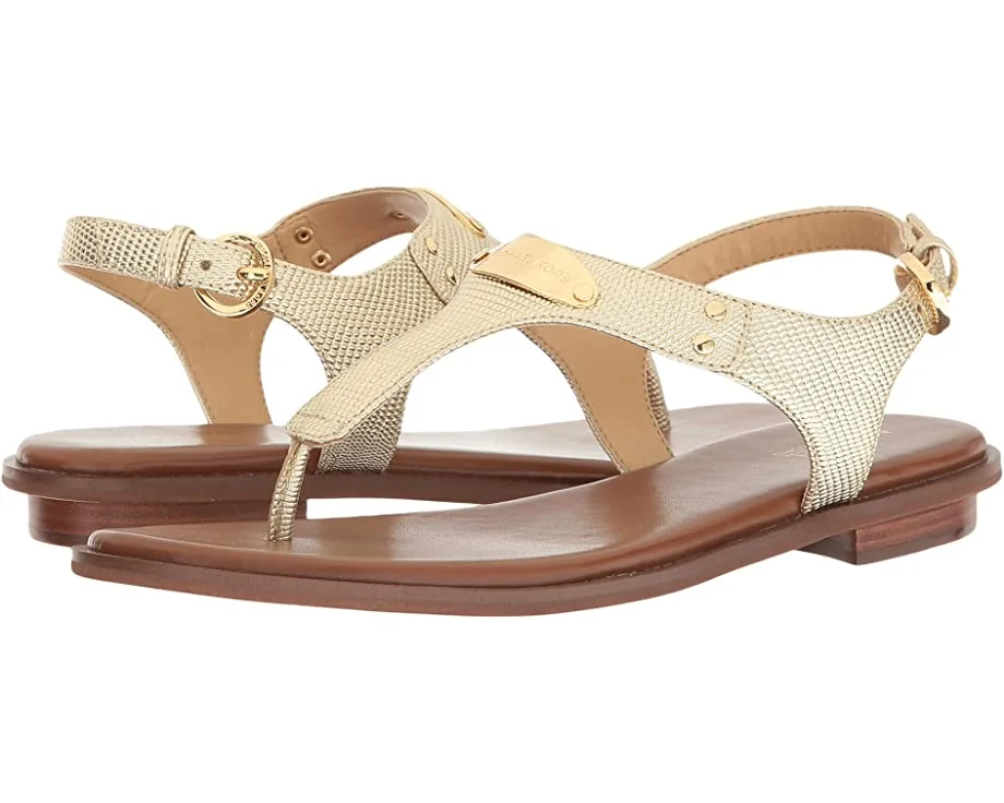 MICHAEL Michael Kors MK Plate Thong 3 MICHAEL Michael Kors MK Plate Thong