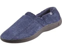 Isotoner Men's Microterry Slip On Slipper